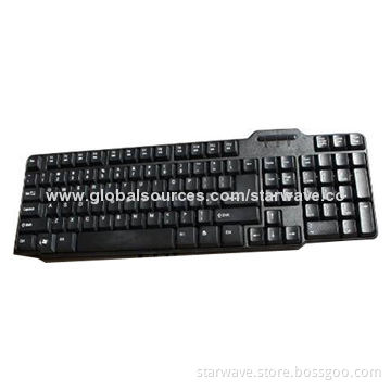 Computer Wired Keyboard, 103 Keys, 1.38m Cable